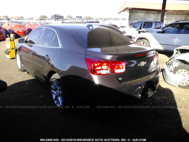 1G11C5SL7FF188059 - 2015 CHEVROLET MALIBU 1LT ყავისფერი ფოტო 3