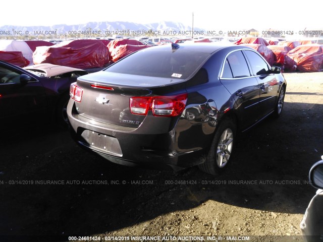 1G11C5SL7FF188059 - 2015 CHEVROLET MALIBU 1LT ყავისფერი ფოტო 4
