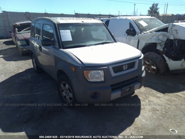 5J6YH18533L000606 - 2003 HONDA ELEMENT EX GRAY photo 1