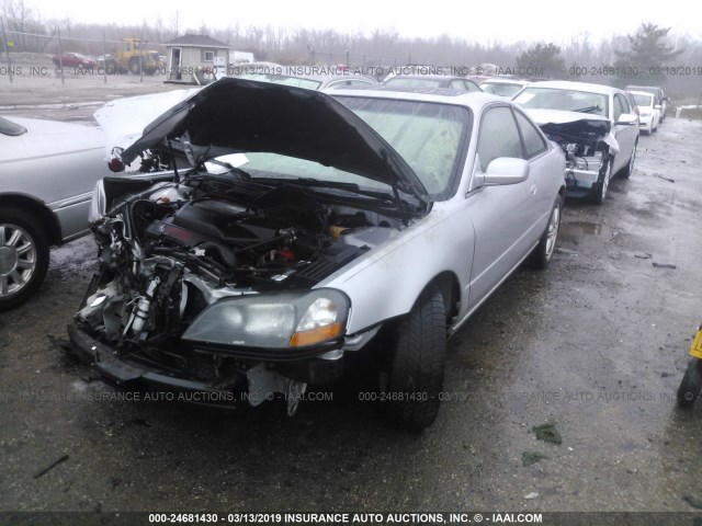 19UYA42653A012959 - 2003 ACURA 3.2CL TYPE-S SILVER photo 2