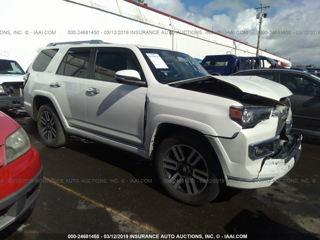 JTEBU5JR3H5457354 - 2017 TOYOTA 4RUNNER SR5 PREM/LTDL/TRAIL/TRD YELLOW photo 1