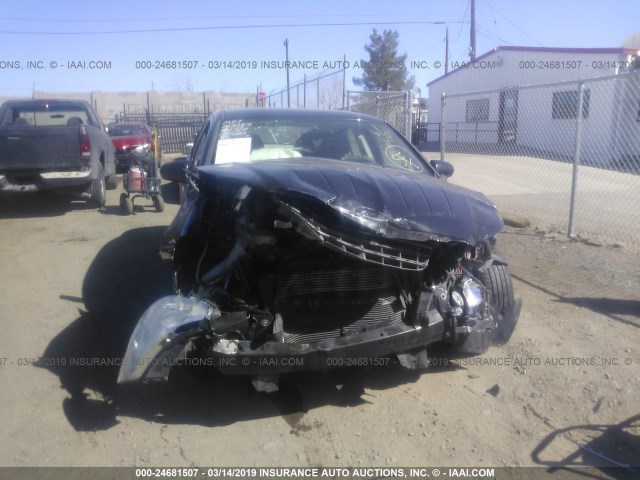 1C3LC46K48N223178 - 2008 CHRYSLER SEBRING LX BLACK photo 6