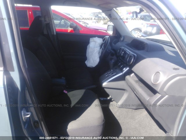 JTLKE50E481036724 - 2008 TOYOTA SCION XB BLUE photo 5