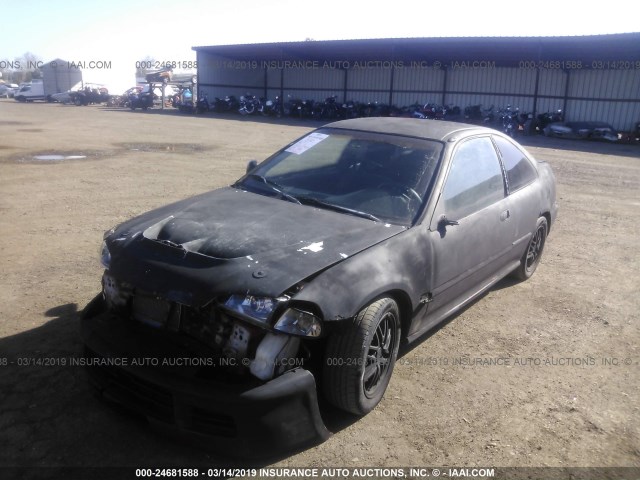 1HGEJ2147PL008848 - 1993 HONDA CIVIC DX 黑色 照片 6