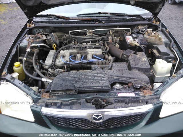 JM1BJ2211X0171146 - 1999 MAZDA PROTEGE ES 绿色 照片 10