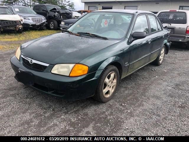 JM1BJ2211X0171146 - 1999 MAZDA PROTEGE ES 绿色 照片 2