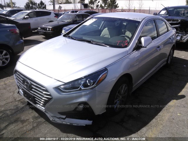 5NPE24AA1JH716618 - 2018 HYUNDAI SONATA ECO SILVER photo 2