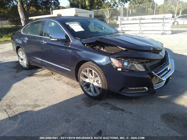 2G1105S38K9124317 - 2019 CHEVROLET IMPALA PREMIER BLUE photo 1