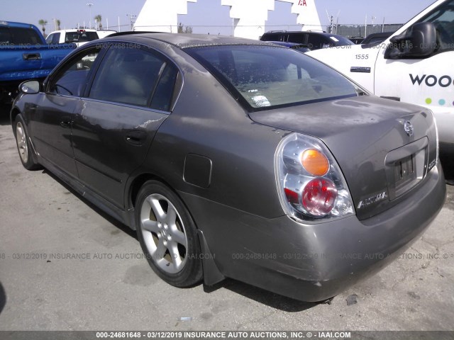 1N4AL11D03C218676 - 2003 NISSAN ALTIMA S/SL GRAY photo 3