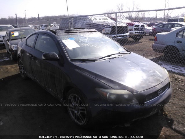 JTKDE177450007352 - 2005 TOYOTA SCION TC შავი ფოტო 1
