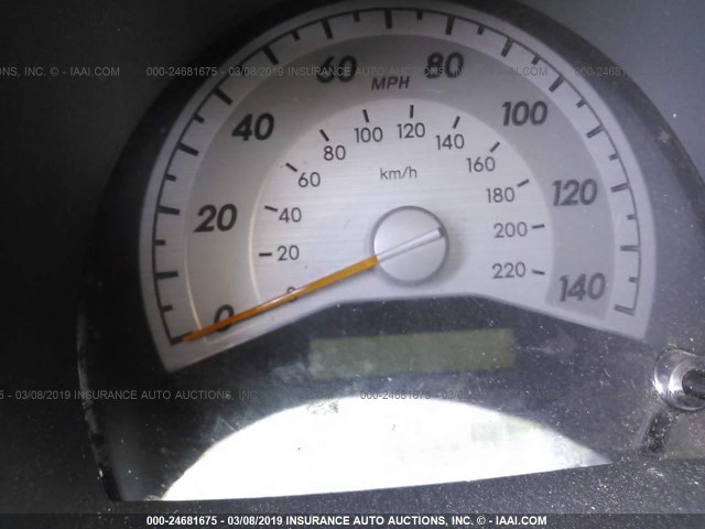 JTKDE177450007352 - 2005 TOYOTA SCION TC შავი ფოტო 7