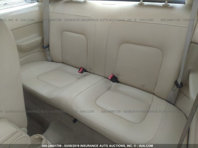 3VWPR31C06M409858 - 2006 VOLKSWAGEN NEW BEETLE TDI CREAM photo 8