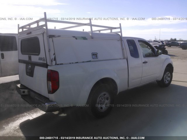 1N6BD0CT4GN718180 - 2016 NISSAN FRONTIER S/SV WHITE photo 4