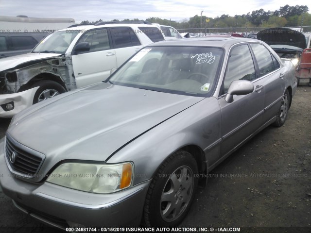 JH4KA96592C006165 - 2002 ACURA 3.5RL TAN photo 2