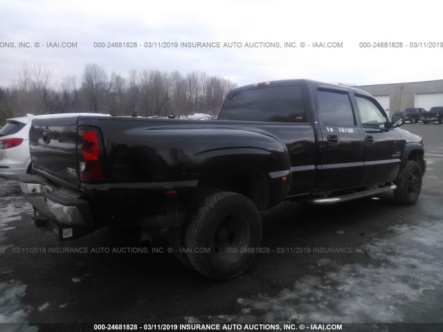 1GTJK33266F133381 - 2006 GMC NEW SIERRA K3500 BLACK photo 4