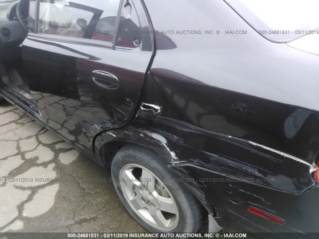 KL1TD56606B587122 - 2006 CHEVROLET AVEO LS BLACK photo 6