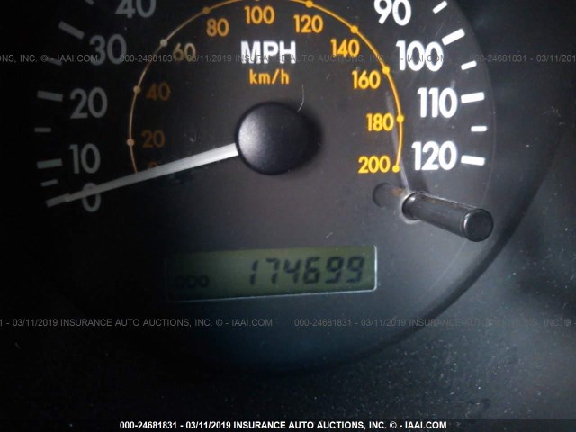 KL1TD56606B587122 - 2006 CHEVROLET AVEO LS BLACK photo 7