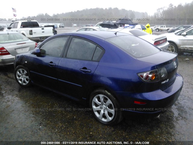 JM1BK323241130633 - 2004 MAZDA 3 S BLUE photo 3