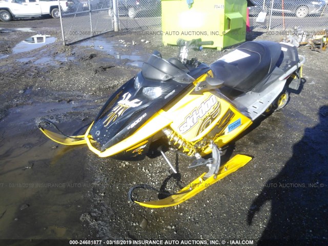 2BPSMB7A97V000156 - 2007 SKIDOO MXZ TNT 800R  YELLOW photo 2