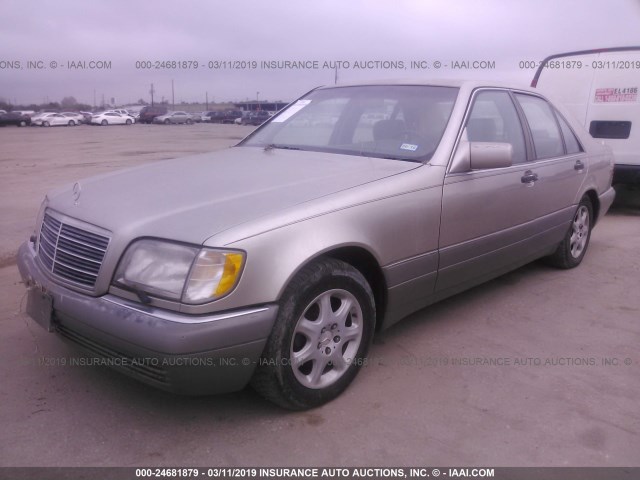 WDBGB34E8SA269617 - 1995 MERCEDES-BENZ S 350D TAN photo 2