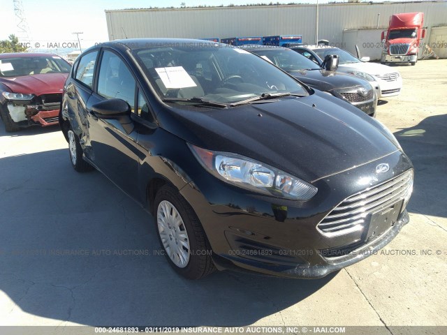 3FADP4TJ1GM144887 - 2016 FORD FIESTA S BLACK photo 1