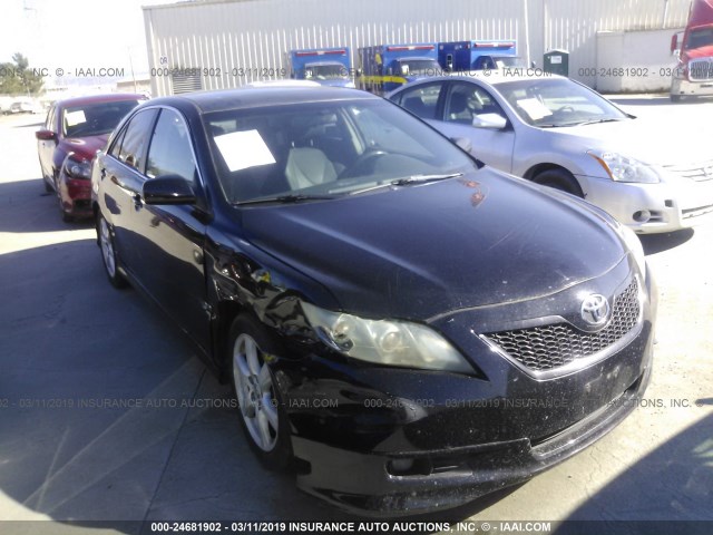 4T1BE46K97U104852 - 2007 TOYOTA CAMRY NEW GENERAT CE/LE/XLE/SE BLACK photo 1