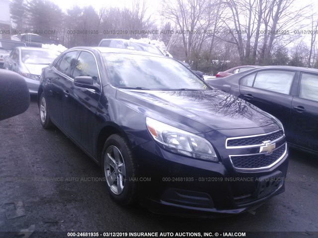 1G11B5SA0DF345882 - 2013 CHEVROLET MALIBU LS BLACK photo 1