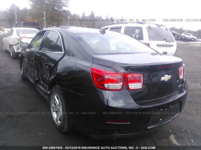 1G11B5SA0DF345882 - 2013 CHEVROLET MALIBU LS BLACK photo 3
