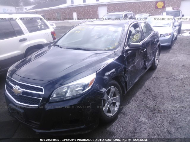 1G11B5SA0DF345882 - 2013 CHEVROLET MALIBU LS BLACK photo 6