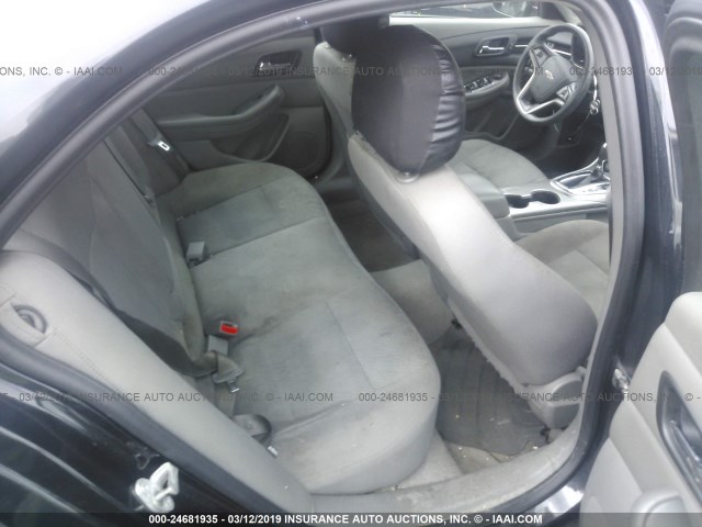 1G11B5SA0DF345882 - 2013 CHEVROLET MALIBU LS BLACK photo 8