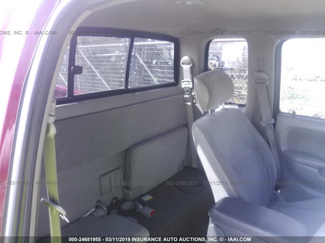 5TESN92N74Z466036 - 2004 TOYOTA TACOMA XTRACAB PRERUNNER წითელი ფოტო 8