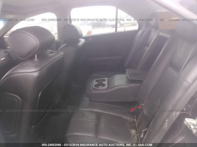 1G6DC67A660102442 - 2006 CADILLAC STS BURGUNDY photo 8