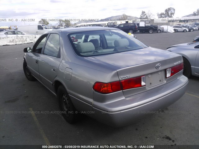 4T1BG22K0YU688919 - 2000 TOYOTA CAMRY CE/LE/XLE 灰色 照片 3