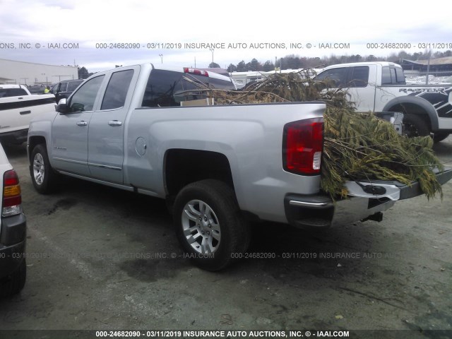 1GCRCSEC4JZ288714 - 2018 CHEVROLET SILVERADO C1500 LTZ SILVER photo 3