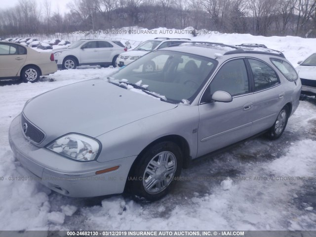 1MEFM59S54A623242 - 2004 MERCURY SABLE LS PREMIUM SILVER photo 2