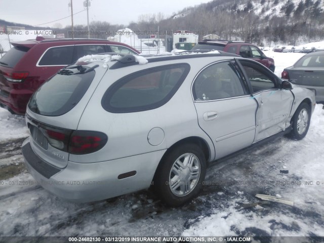 1MEFM59S54A623242 - 2004 MERCURY SABLE LS PREMIUM SILVER photo 4