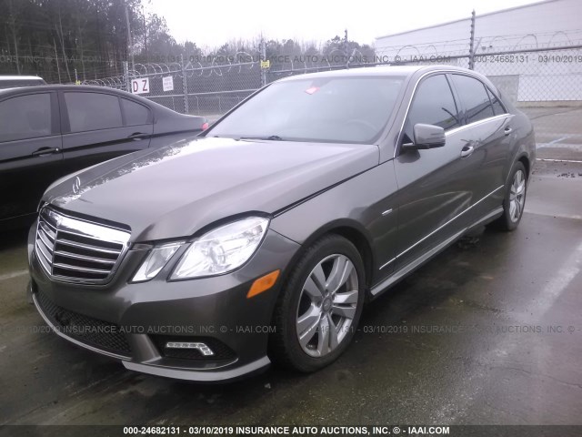 WDDHF2EB9BA365769 - 2011 MERCEDES-BENZ E 350 BLUETEC GRAY photo 2