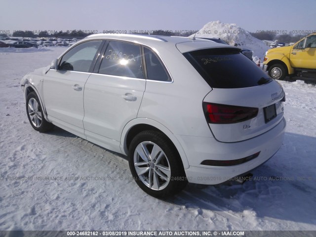 WA1JCCFS7JR010313 - 2018 AUDI Q3 PREMIUM PLUS WHITE photo 3