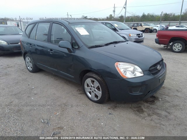 KNAFG528597221875 - 2009 KIA RONDO LX/EX BLUE photo 1