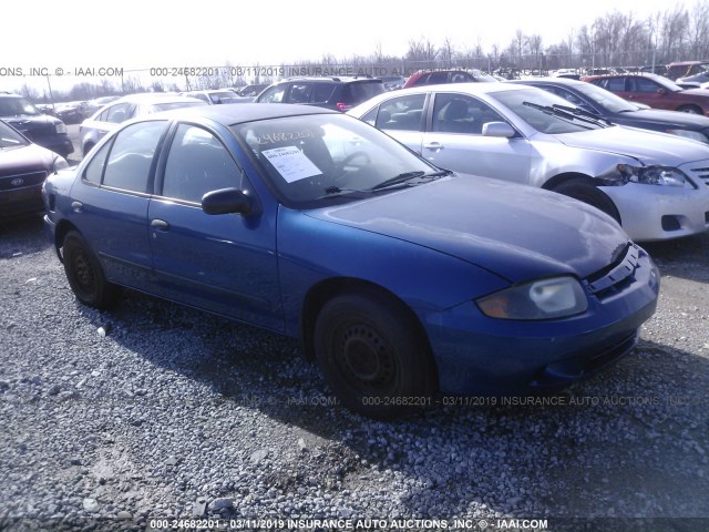 1G1JF52F737154906 - 2003 CHEVROLET CAVALIER LS BLUE photo 1