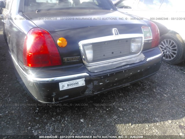 2LNBL8EV0AX610370 - 2010 LINCOLN TOWN CAR EXECUTIVE L BLACK photo 6