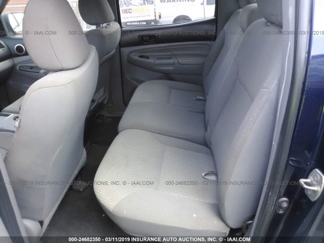 3TMLU4EN3DM113036 - 2013 TOYOTA TACOMA DOUBLE CAB 蓝色 照片 8