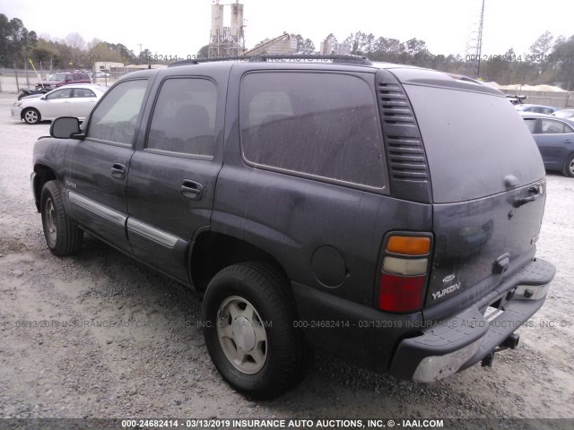 1GKEC13VX6R153326 - 2006 GMC YUKON BLUE photo 3