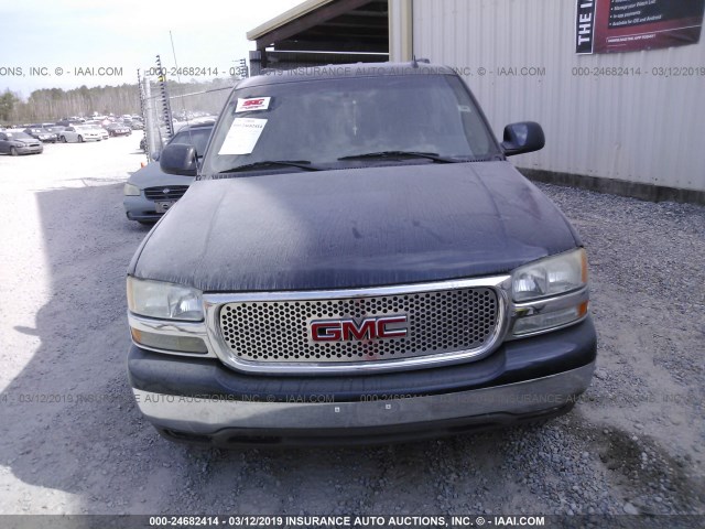 1GKEC13VX6R153326 - 2006 GMC YUKON BLUE photo 6