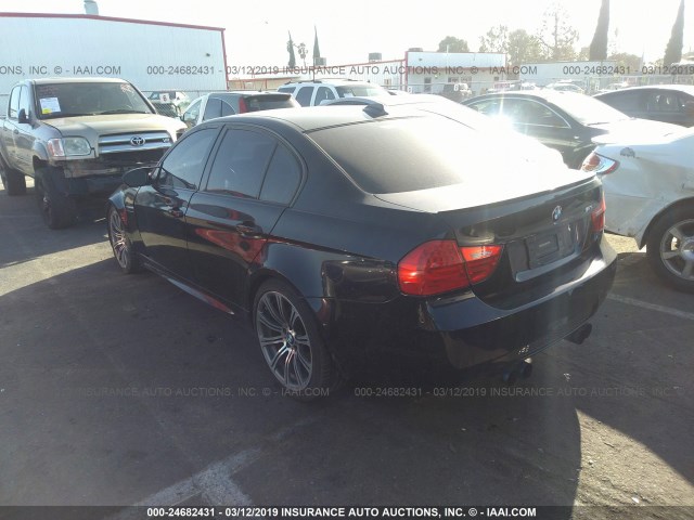 WBSPM9C52BE203288 - 2011 BMW M3 BLACK photo 3