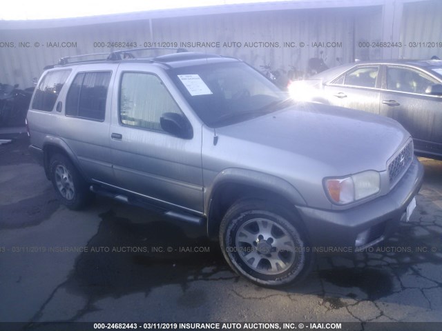 JN8DR07YX1W528747 - 2001 NISSAN PATHFINDER LE/SE/XE GRAY photo 1