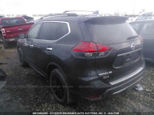 5N1AT2MT3HC872870 - 2017 NISSAN ROGUE S/SL BLACK photo 3