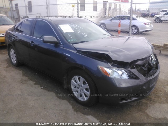 4T1BB46K67U017354 - 2007 TOYOTA CAMRY NEW GENERAT HYBRID GRAY photo 1