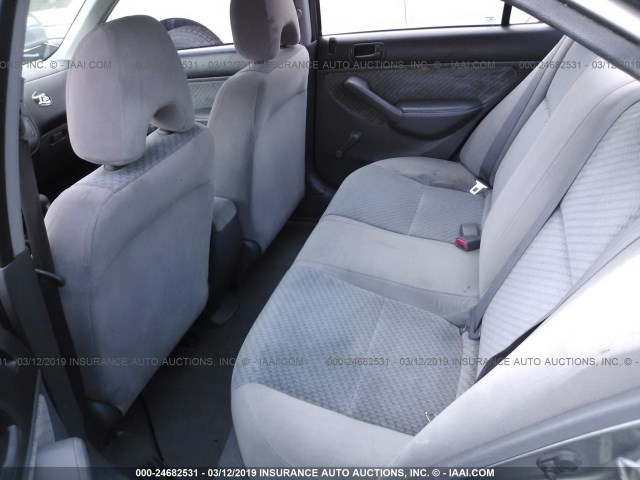 2HGES16365H624364 - 2005 HONDA CIVIC DX VP GRAY photo 8