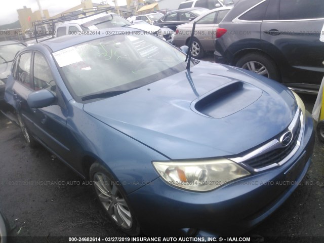 JF1GH74669H815824 - 2009 SUBARU IMPREZA 2.5 GT BLUE photo 1